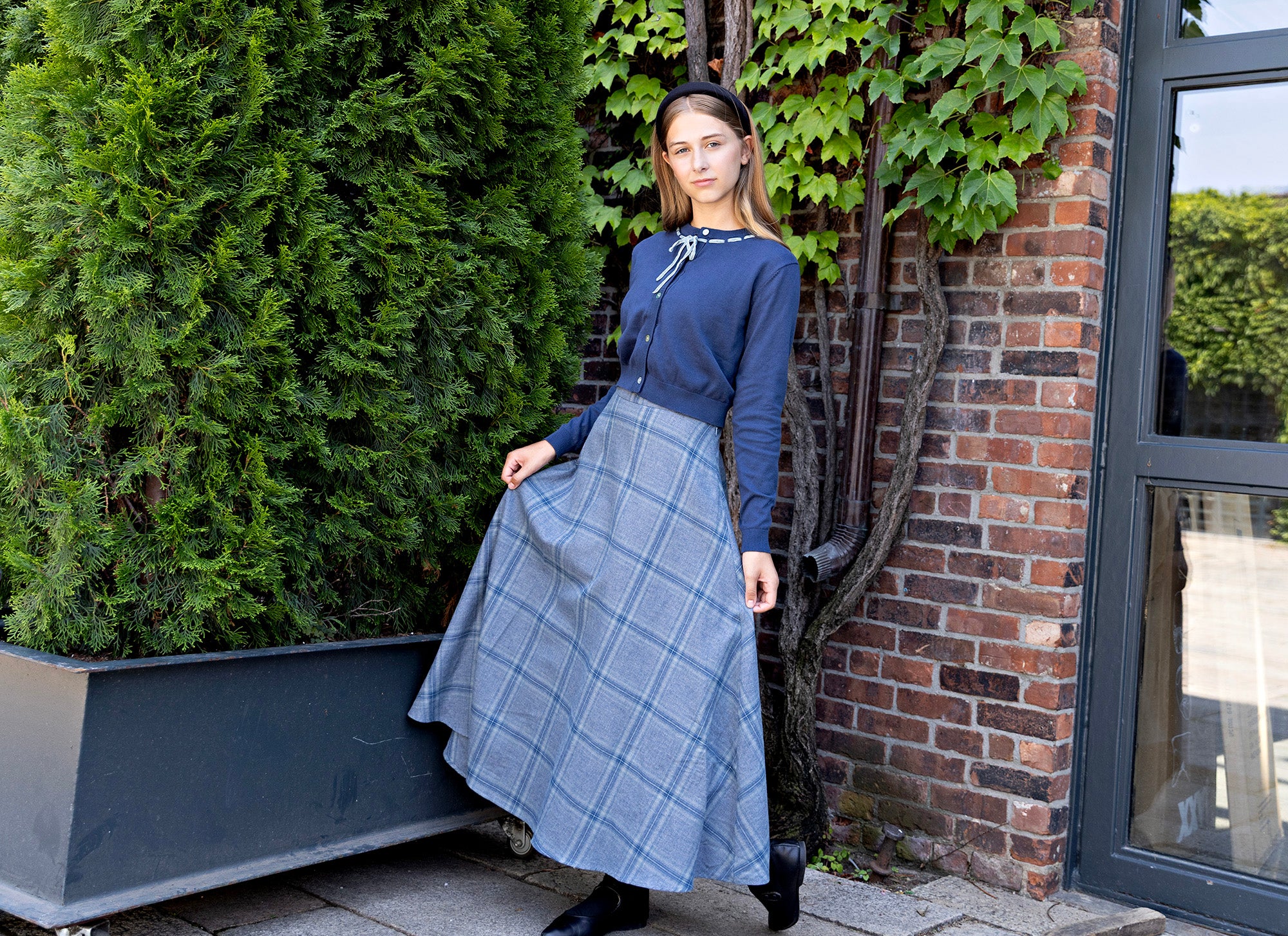 Dark Blue Cardigan - Image 3