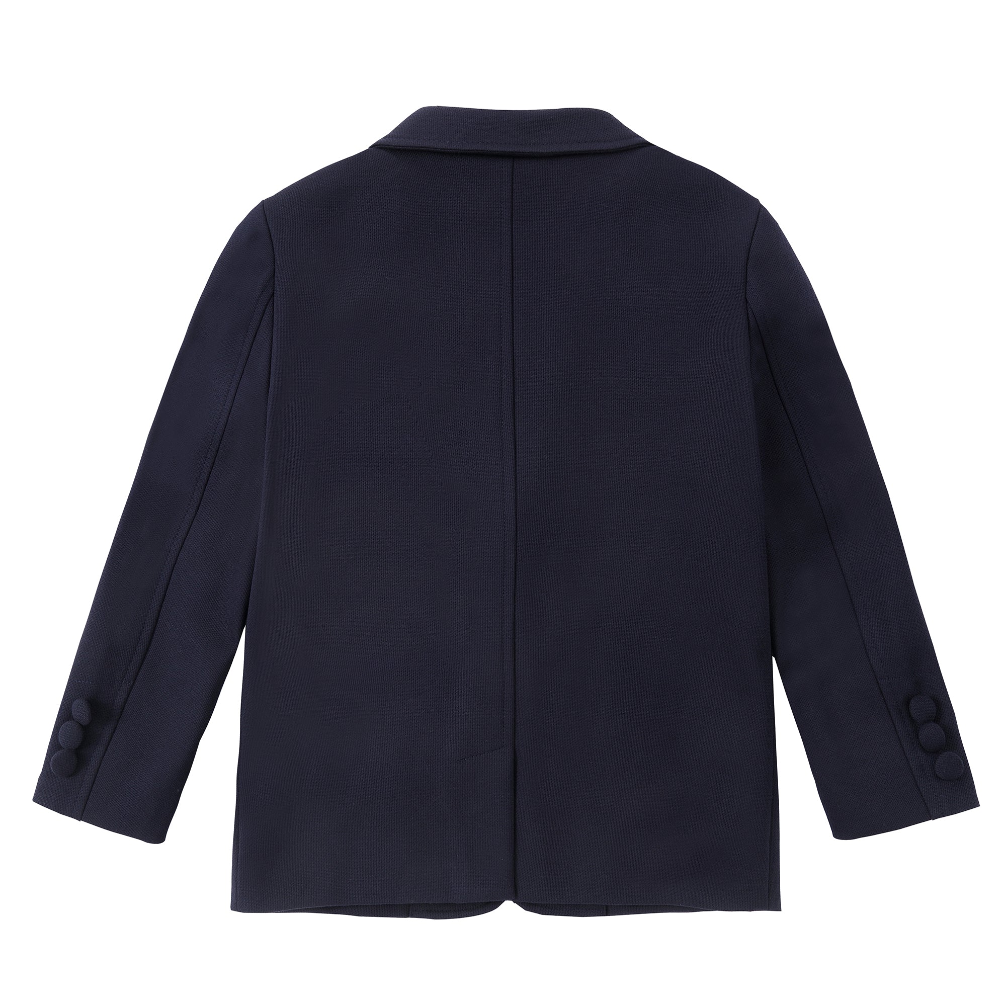 Navy Pique Blazer - Image 4