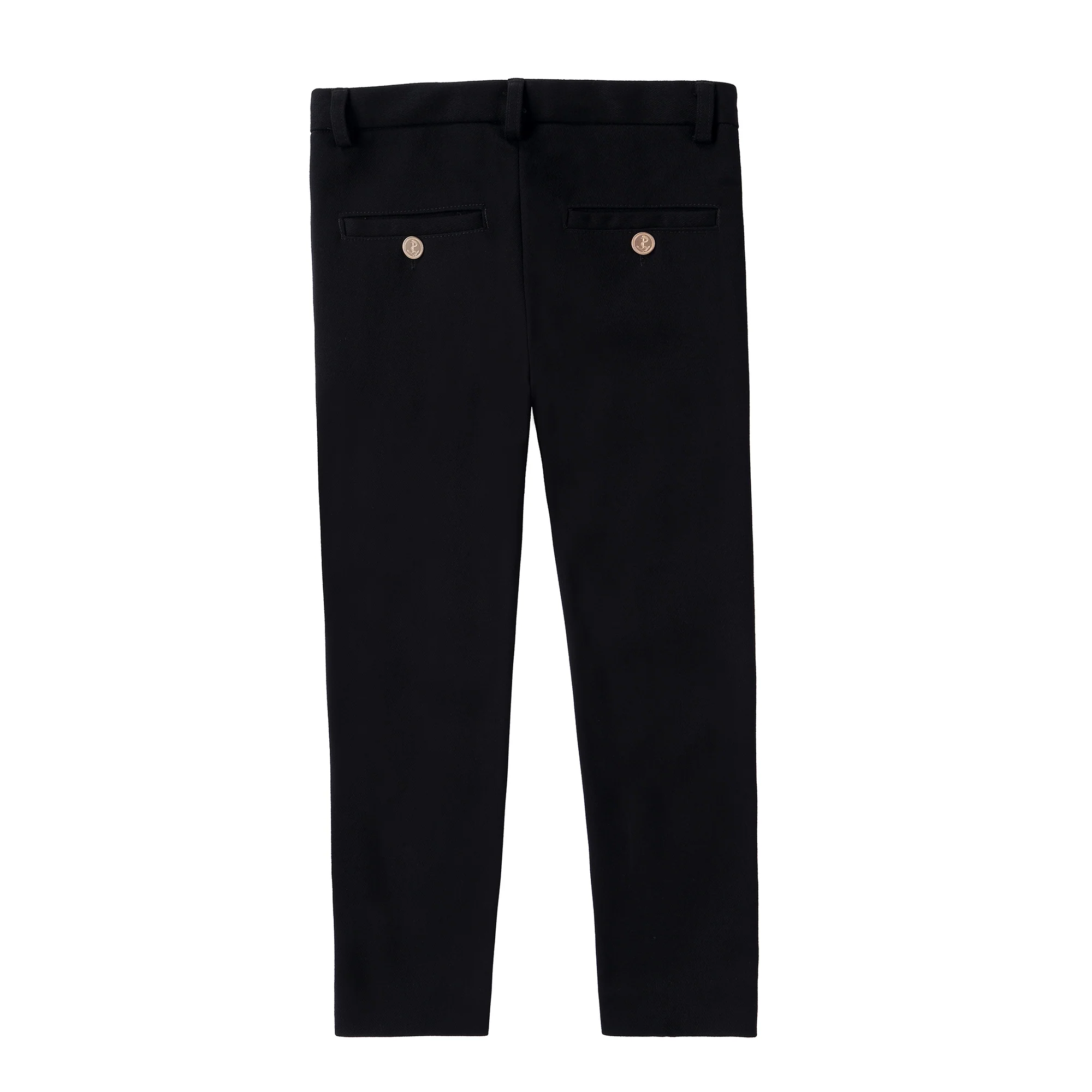 Black Pants With Gold Buttons - Image 3