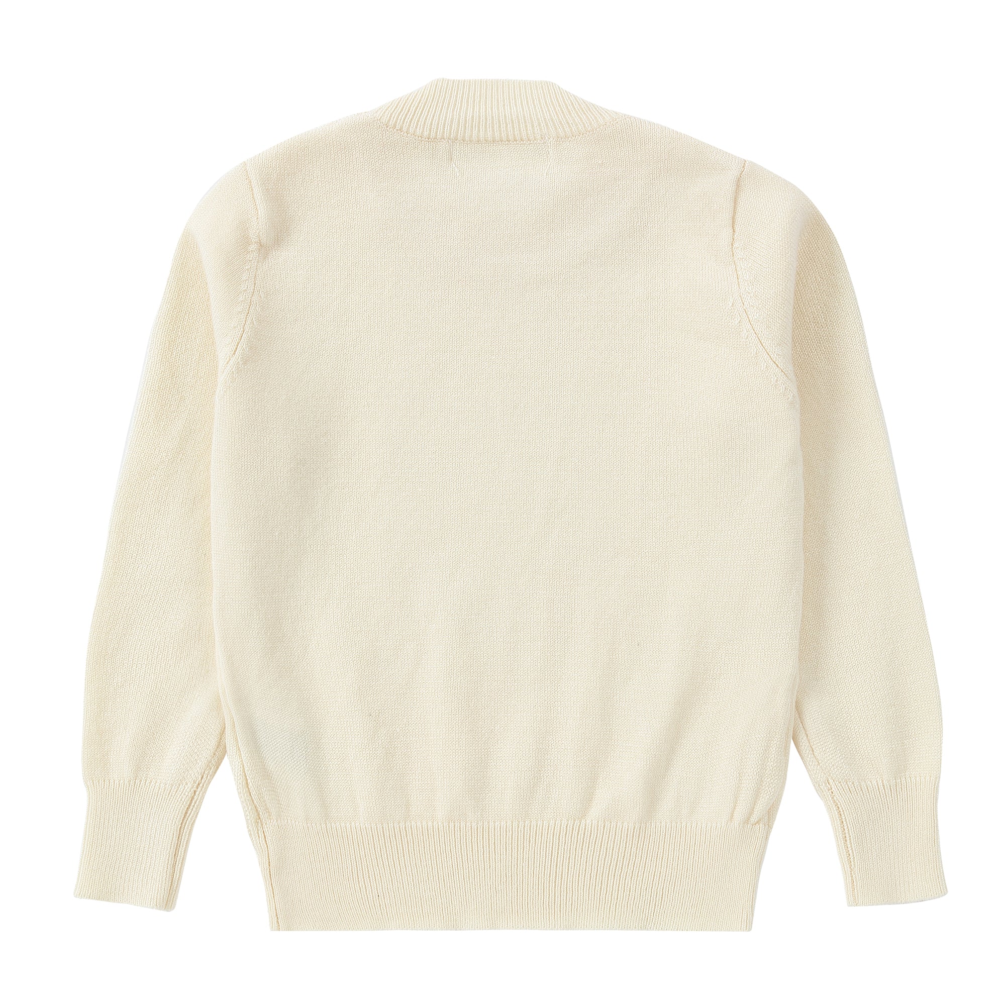Ivory Mock Neck Sweater - Image 3