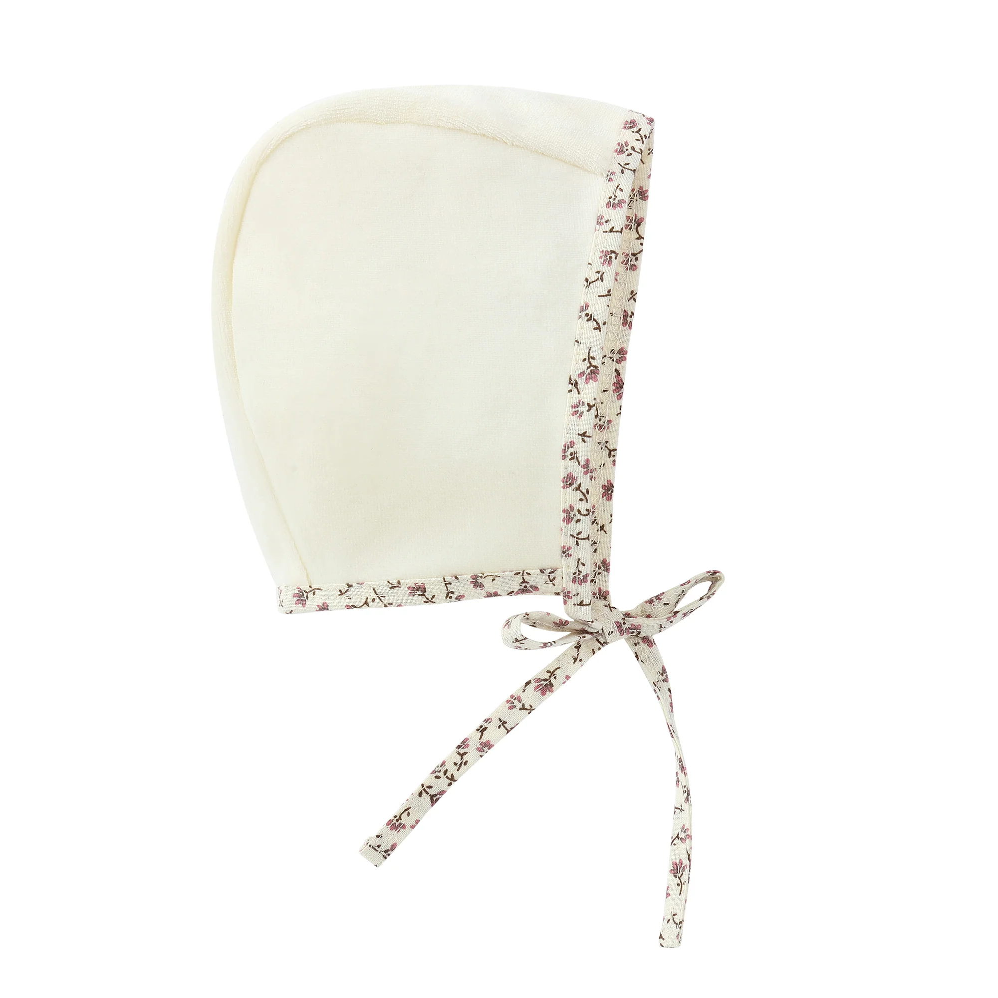 Pink Floral Bib Footie - Image 4