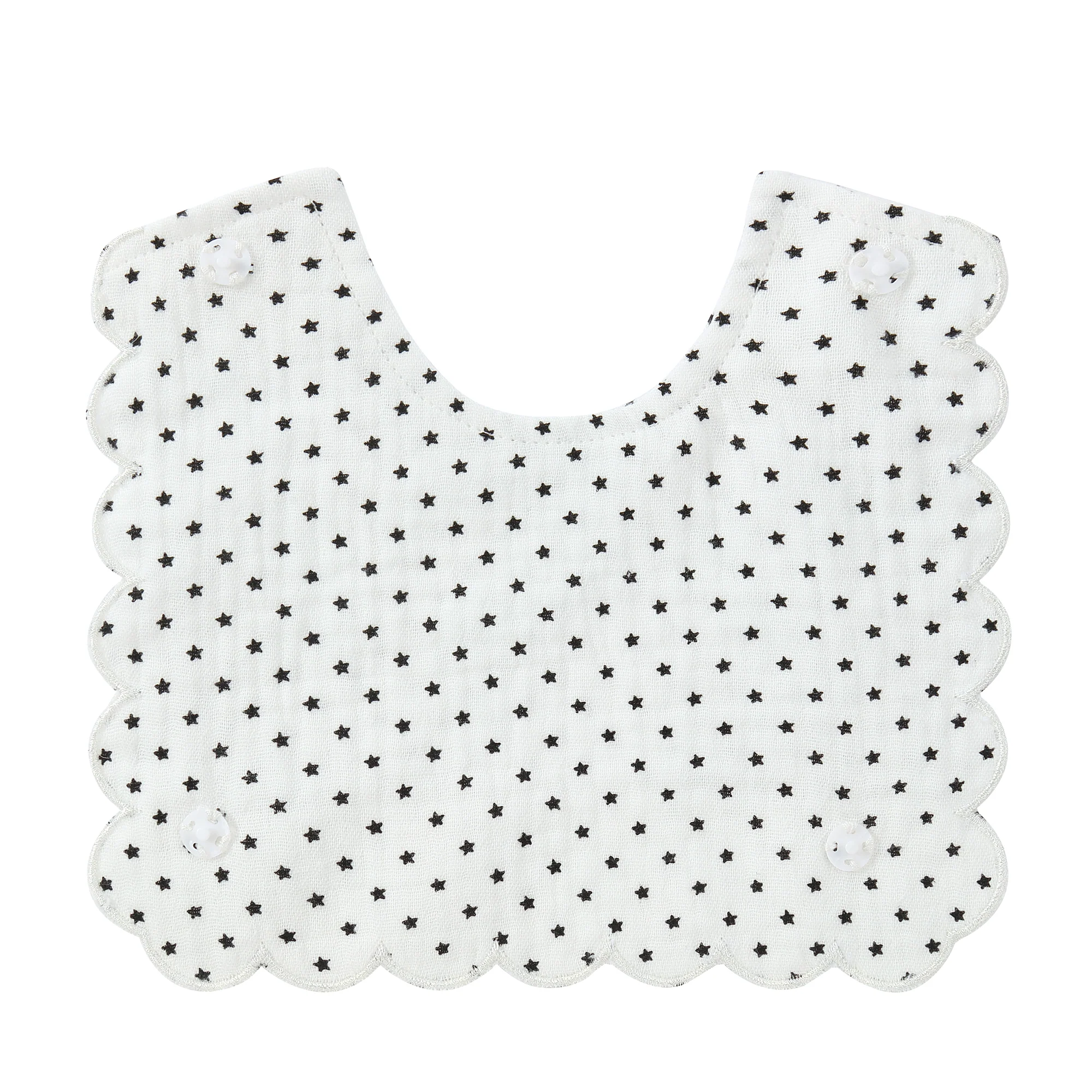 Star & Flower Bib Footie - Image 5