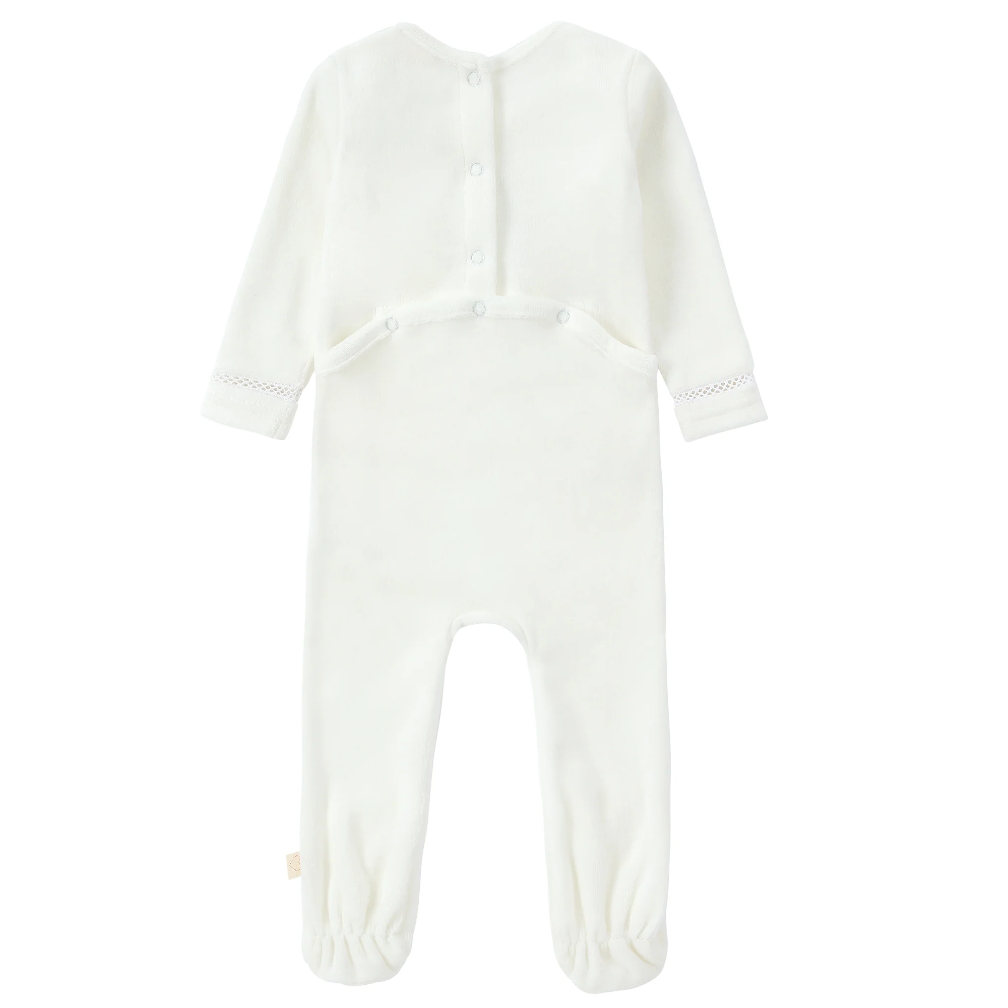 Embroidered Bib Footie - Image 3